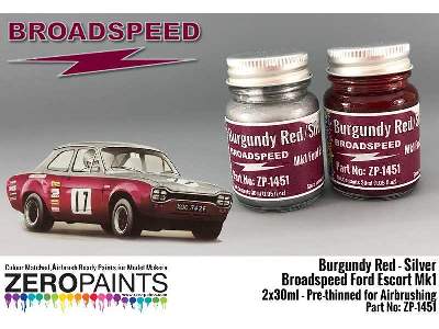 1451 Broadspeed Ford Escort Mk1 Set - image 1