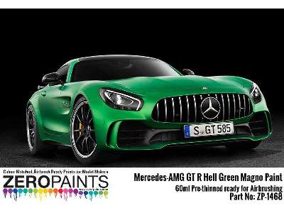 1468 Mercedes Amg Gt R Hell Green (Matt) - image 3