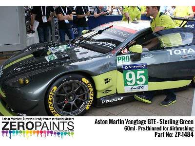 1484 Aston Martin Vantage Gte - Sterling Green - image 3