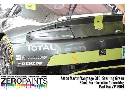 1484 Aston Martin Vantage Gte - Sterling Green - image 4