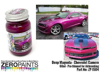 1504 Deep Magenta Metallic - Chevrolet Camero - image 1