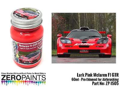 1505 Lark Pink Mclaren F1 Gtr 60ml - image 1