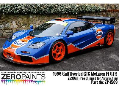 1509 1996 Gulf Liveried Gtc Mclaren F1 Gtr Set - image 3