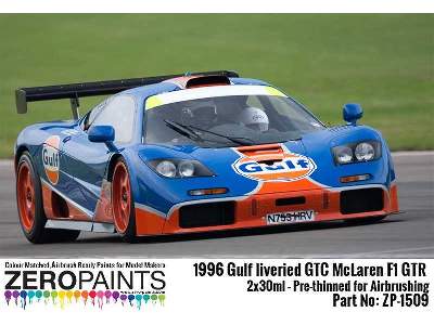 1509 1996 Gulf Liveried Gtc Mclaren F1 Gtr Set - image 4