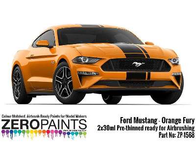 1568 Ford Mustang 2019 - Orange Fury - image 1