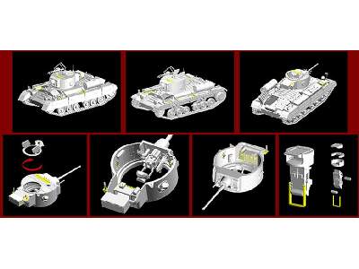 British Infantry Tank Mk.III Valentine V w/Crew - image 2