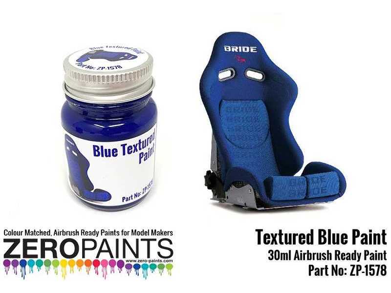 1578 Blue Textured Paint 30ml  (Engines, Interiors Etc) - image 1