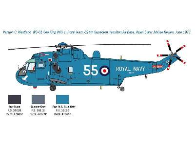 SH-3D Sea King Apollo Recovery - image 6