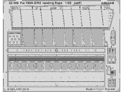 Fw 190A-8/ R2 landing flaps 1/32 - image 1