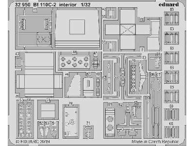 Bf 110C-2 interior 1/32 - Revell - image 2