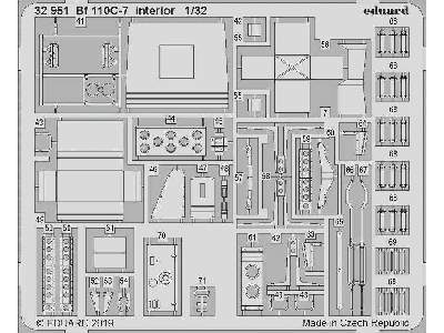 Bf 110C-7 interior 1/32 - Revell - image 2