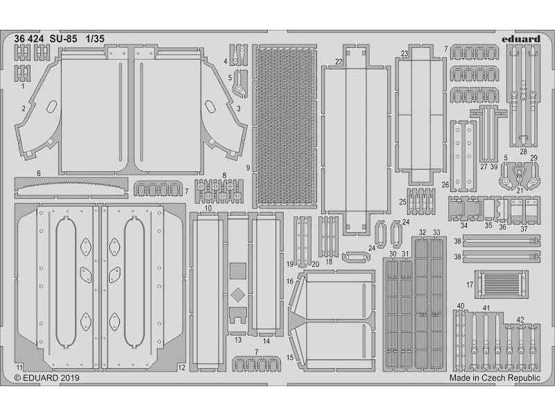 SU-85 1/35 - Zvezda - image 1