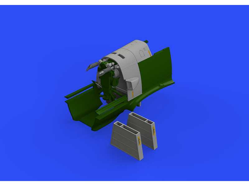 Bf 109E fuselage guns 1/32 - Eduard - image 1