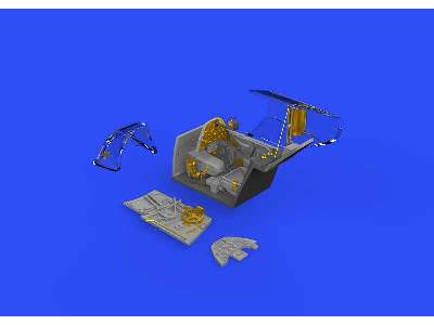 Bf 109G-10/ U4 cockpit 1/48 - Eduard - image 2