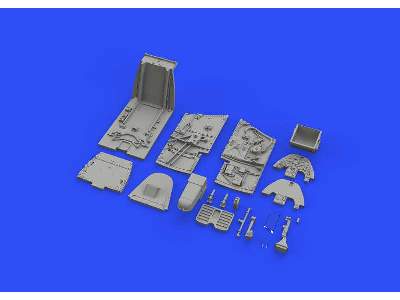 Bf 109G-10/ U4 cockpit 1/48 - Eduard - image 3