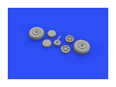 P-47D wheels 1/72 - Tamiya - image 7