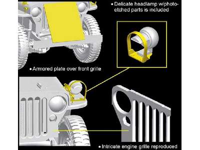 Armored 1/4-Ton 4x4 Truck w/.50-cal Machine Gun - image 10