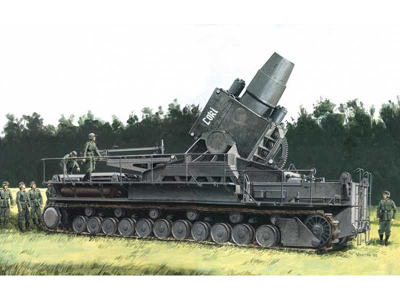 Super-Heavy Self-Propelled Mortar Karl / Loki 4 in 1 w/crew - image 1