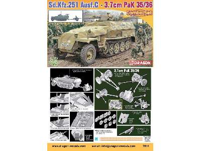 Sd.Kfz.251 Ausf.C + 3.7cm PaK 35/36 - image 2