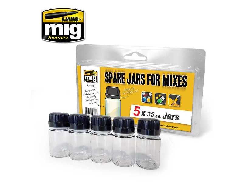 Spare Jars For Mixes 5 X 35 ml - image 1