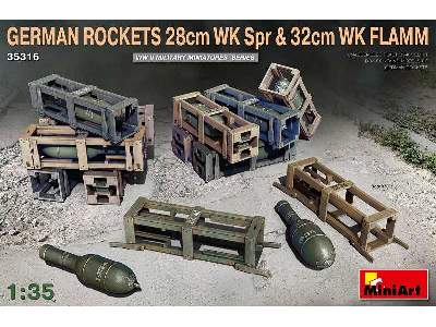 German Rockets 28cm Wk Spr &#038; 32cm Wk Flamm - image 1