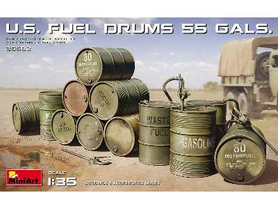 U.S. Fuel Drums 55 Gals. - image 1