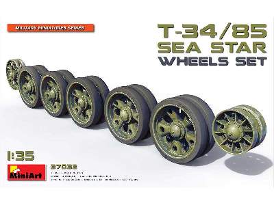T-34/85 Sea Star Wheels Set - image 1