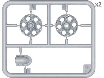 T-34/85 Sea Star Wheels Set - image 4