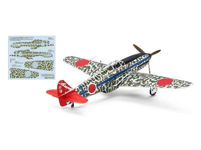 Kawasaki Ki-61-Id Hien (Tony) Silver Color Plated w/Camo Decals - image 1