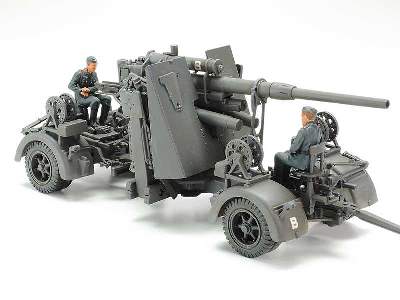 German Heavy Tractor SS-100 & 88mm Gun Flak37 Set - image 4