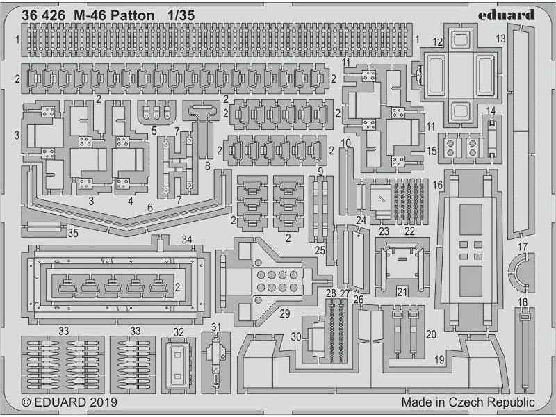 M-46 Patton 1/35 - Takom - image 1