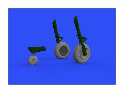 P-47D wheels 1/48 - Tamiya - image 6