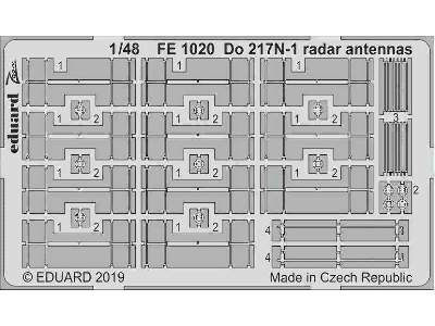 Do 217N-1 radar antennas 1/48 - image 1