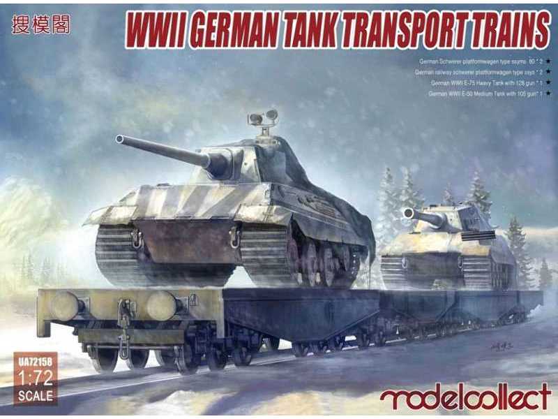 WWII German Tank Transport Trains - image 1