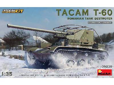 Tacam T-60 Romanian Tank Destroyer. Interior Kit - image 1