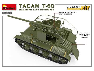 Tacam T-60 Romanian Tank Destroyer. Interior Kit - image 26