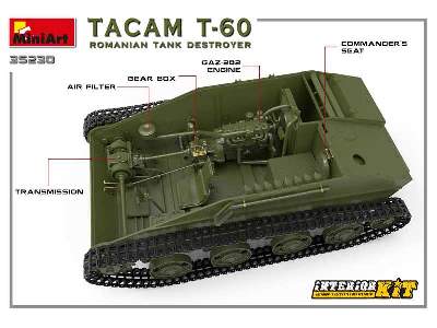 Tacam T-60 Romanian Tank Destroyer. Interior Kit - image 31
