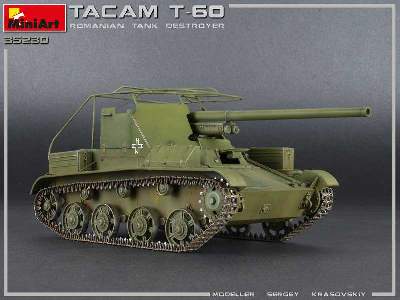 Tacam T-60 Romanian Tank Destroyer. Interior Kit - image 33