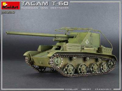 Tacam T-60 Romanian Tank Destroyer. Interior Kit - image 34