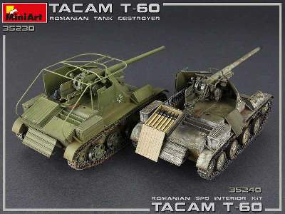 Tacam T-60 Romanian Tank Destroyer. Interior Kit - image 35