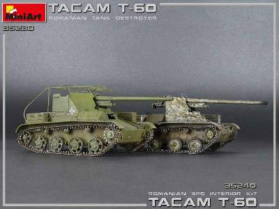 Tacam T-60 Romanian Tank Destroyer. Interior Kit - image 37