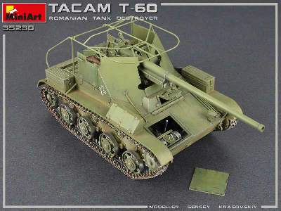 Tacam T-60 Romanian Tank Destroyer. Interior Kit - image 39