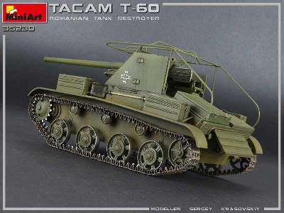 Tacam T-60 Romanian Tank Destroyer. Interior Kit - image 41