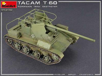Tacam T-60 Romanian Tank Destroyer. Interior Kit - image 44