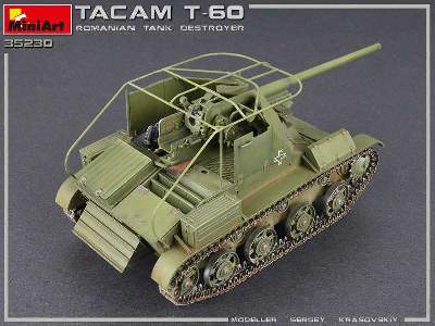 Tacam T-60 Romanian Tank Destroyer. Interior Kit - image 45