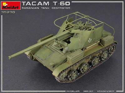 Tacam T-60 Romanian Tank Destroyer. Interior Kit - image 47