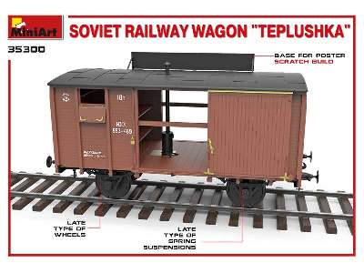 Soviet Railway Wagon &#8220;teplushka&#8221; - image 20