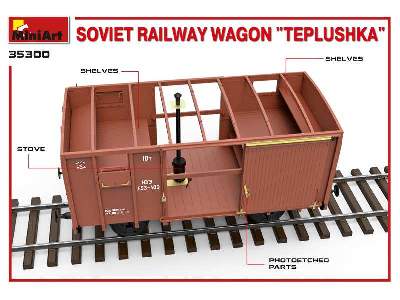 Soviet Railway Wagon &#8220;teplushka&#8221; - image 21