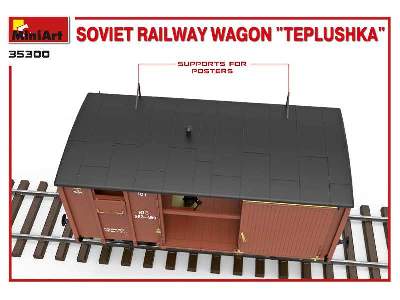 Soviet Railway Wagon &#8220;teplushka&#8221; - image 23