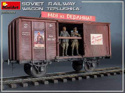 Soviet Railway Wagon &#8220;teplushka&#8221; - image 24